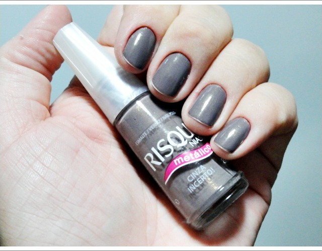 Esmalte da Semana – Cinza Incerto