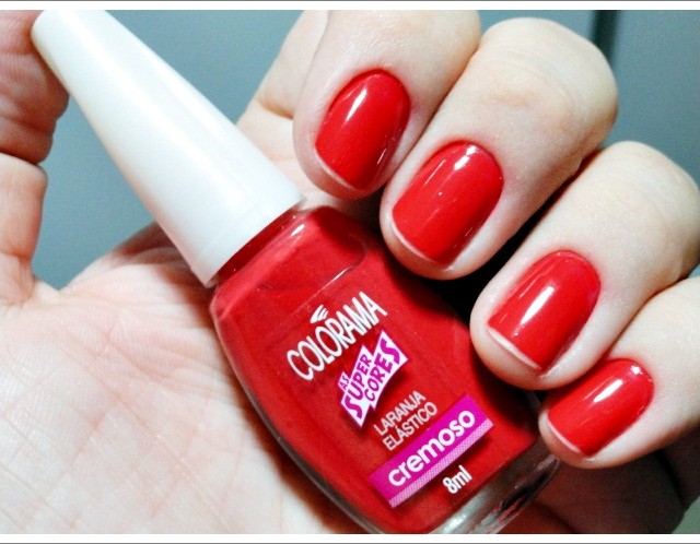Esmalte da Semana – Laranja Elástico