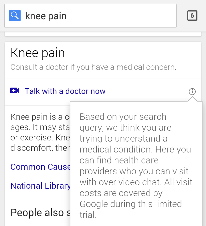 Google Helpouts Saúde