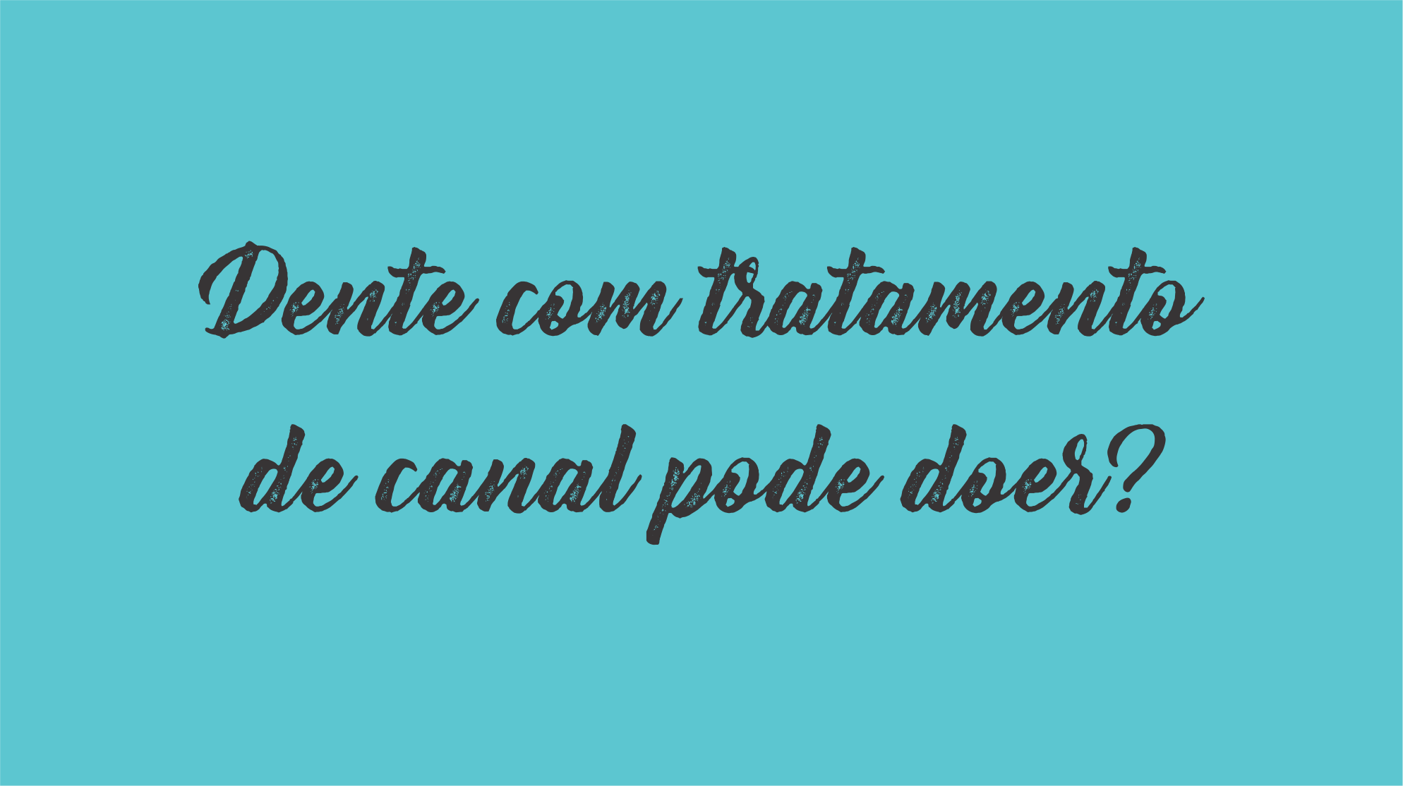 Dentista Minuto #17: Dente com tratamento de canal pode doer?